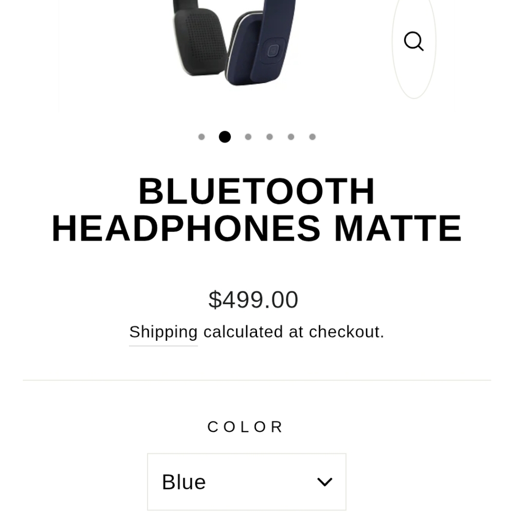 Bluetooth Stereo Over-ear Headsets, Hands-free Calling, Navy Blue & Pink - Picture 10 of 12
